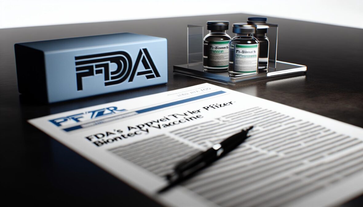 Pfizer — FDA Approves COVID-19 Vaccine — High-Risk Groups — US
